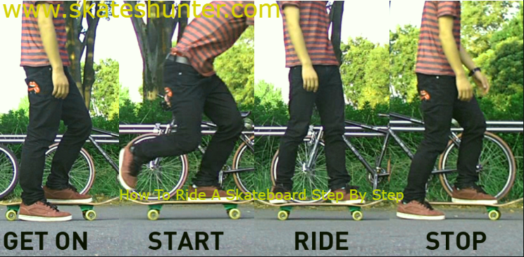 How To Ride A Skateboard Step By Step