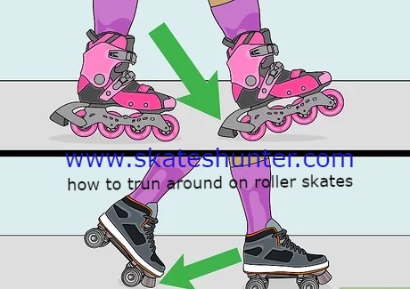 how to trun around on roller skates